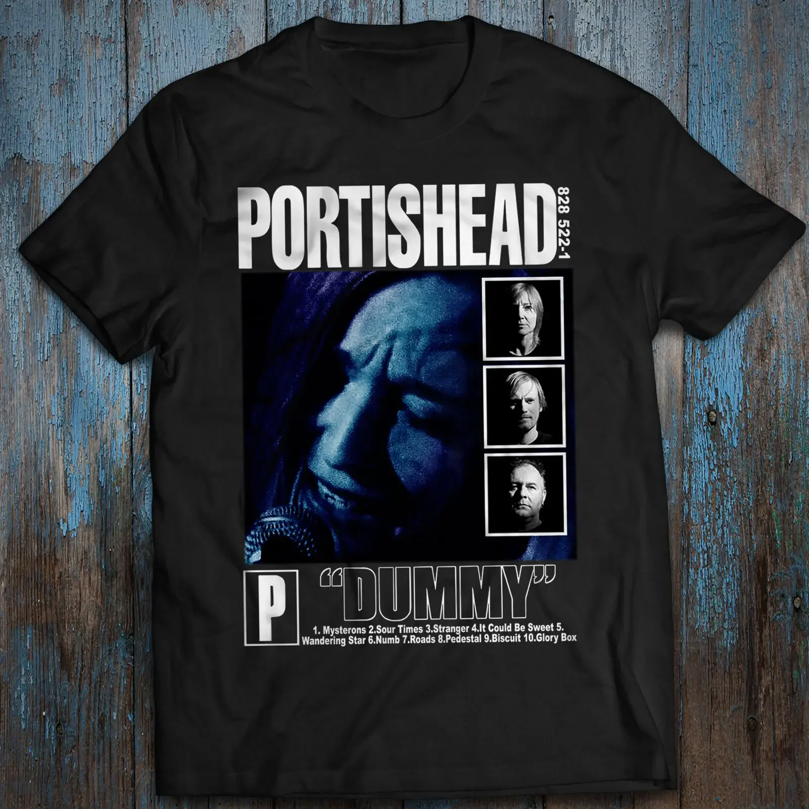 Dummy Portishead 90s Hip Hop Rock Sour Times Wandering Star Numb Glory Box T Shirt long or short sleeves