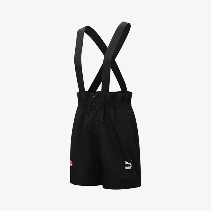 

Puma оригинальные осенние новые женские повседневные милые спортивные комбинезоны в стиле ретро, шорты 537516-01