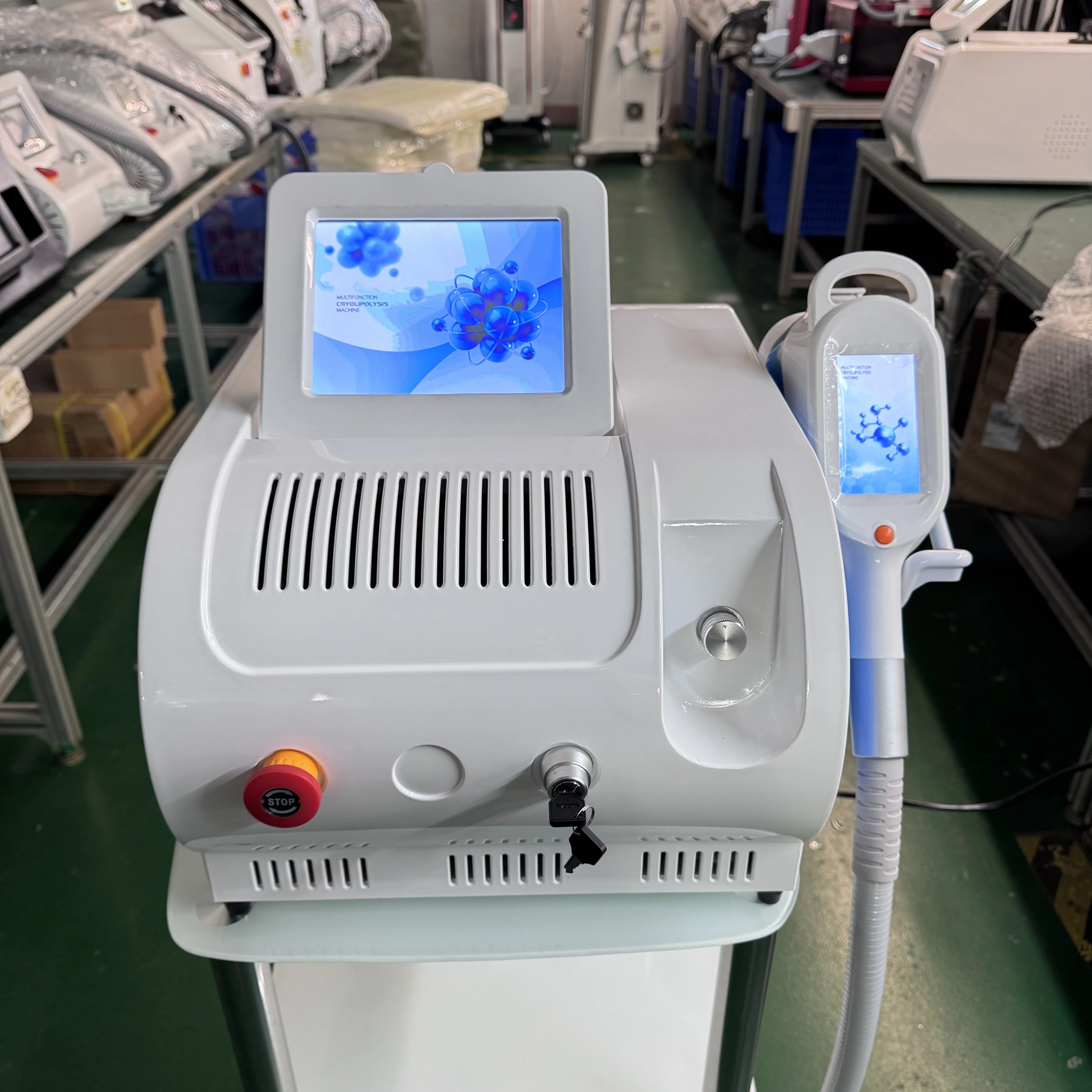 지방 냉동 슬리밍 기계 체중 감소 냉각 진공 지방 차가운 동결 안티 셀룰라이트 바디 모양 슬리밍 기계 스파