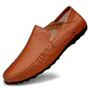 Men’s Leather Business Casual Shoes – Breathable Cowhide Comfort with Anti-Slip Rubber Sole 2