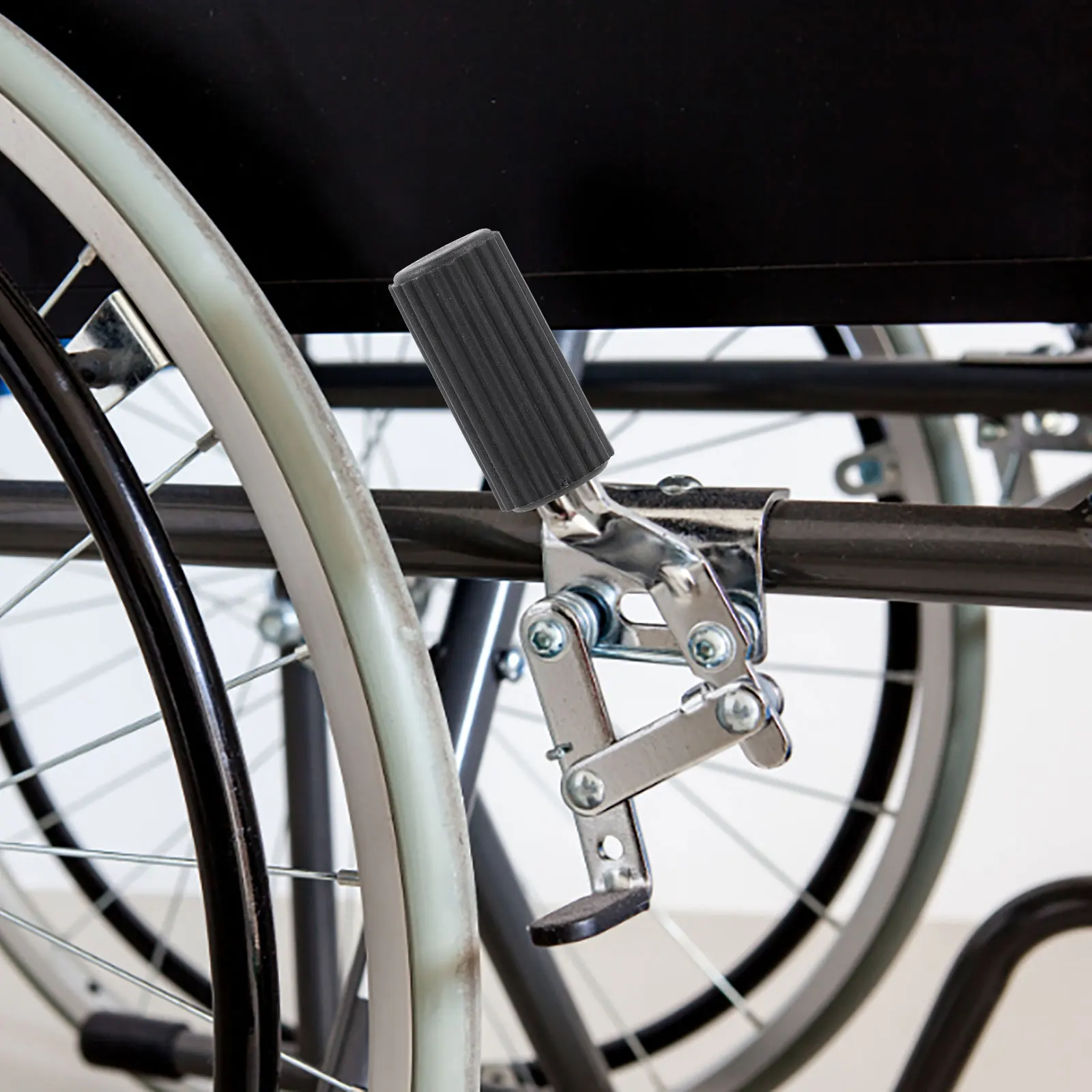 

4pcs Brake End Caps For Wheelchair Bike Plastic Brake Tips Durable Cable Covers Replacement Parts Compatible With Bicycle