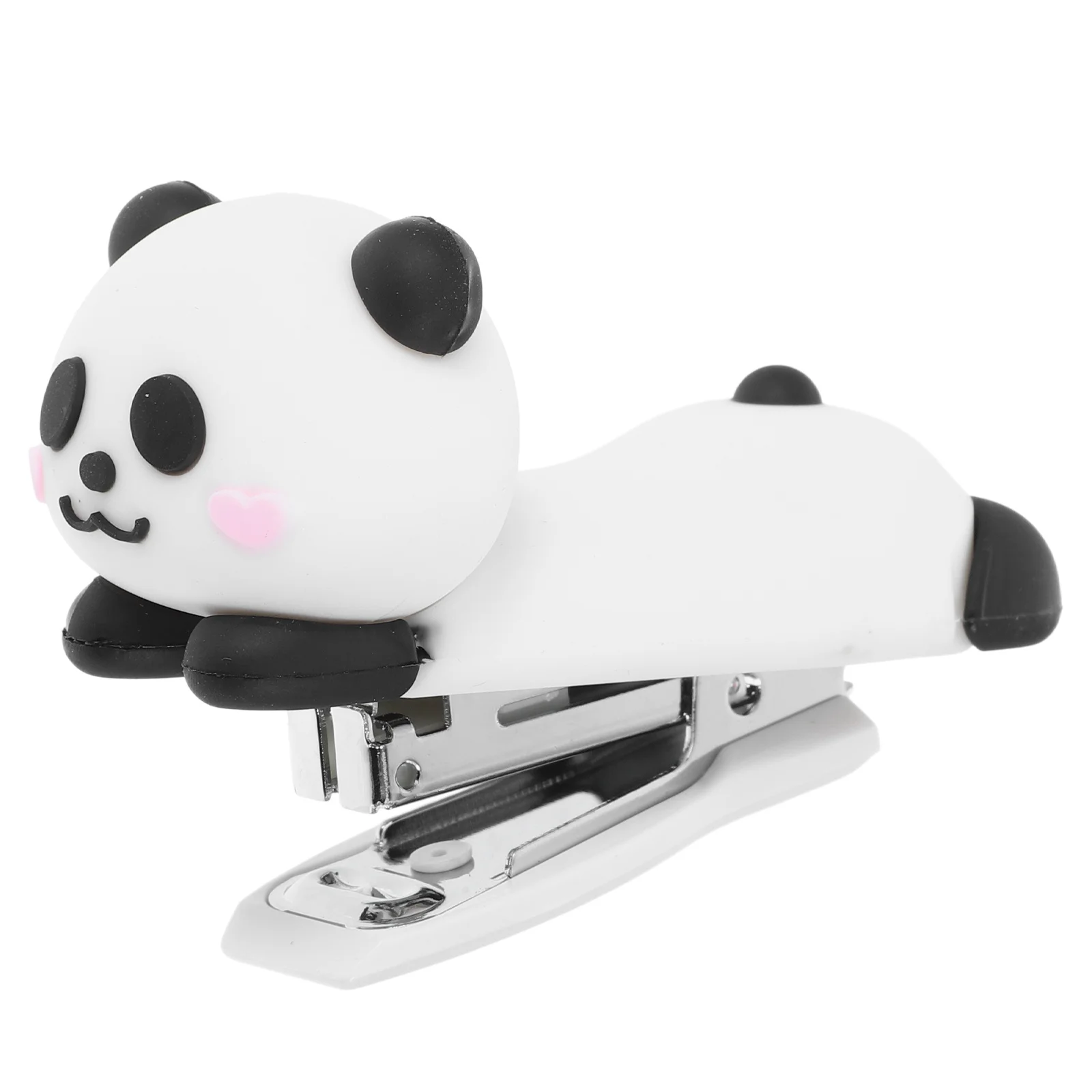 Mini Cucitrice da Tavolo a Forma di Panda, Portatile e Piccola, per Bambini, Insegnanti, Aula e Ufficio