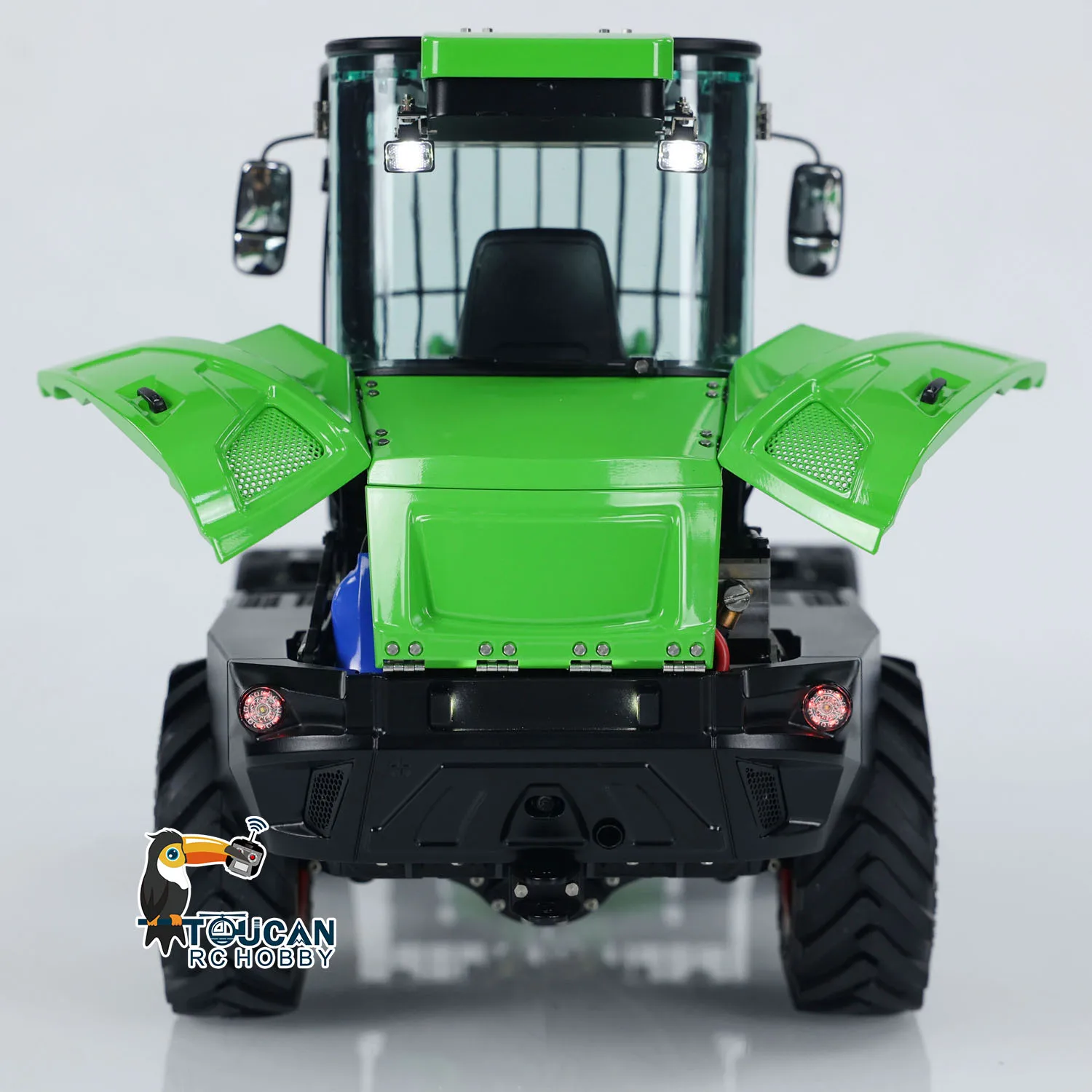 VENTA LESU AT1050 1/14 RC cargador hidráulico brazo telescópico tenedor elevador camión RTR luces de coche de Metal sonidos modelo de vehículos de construcción