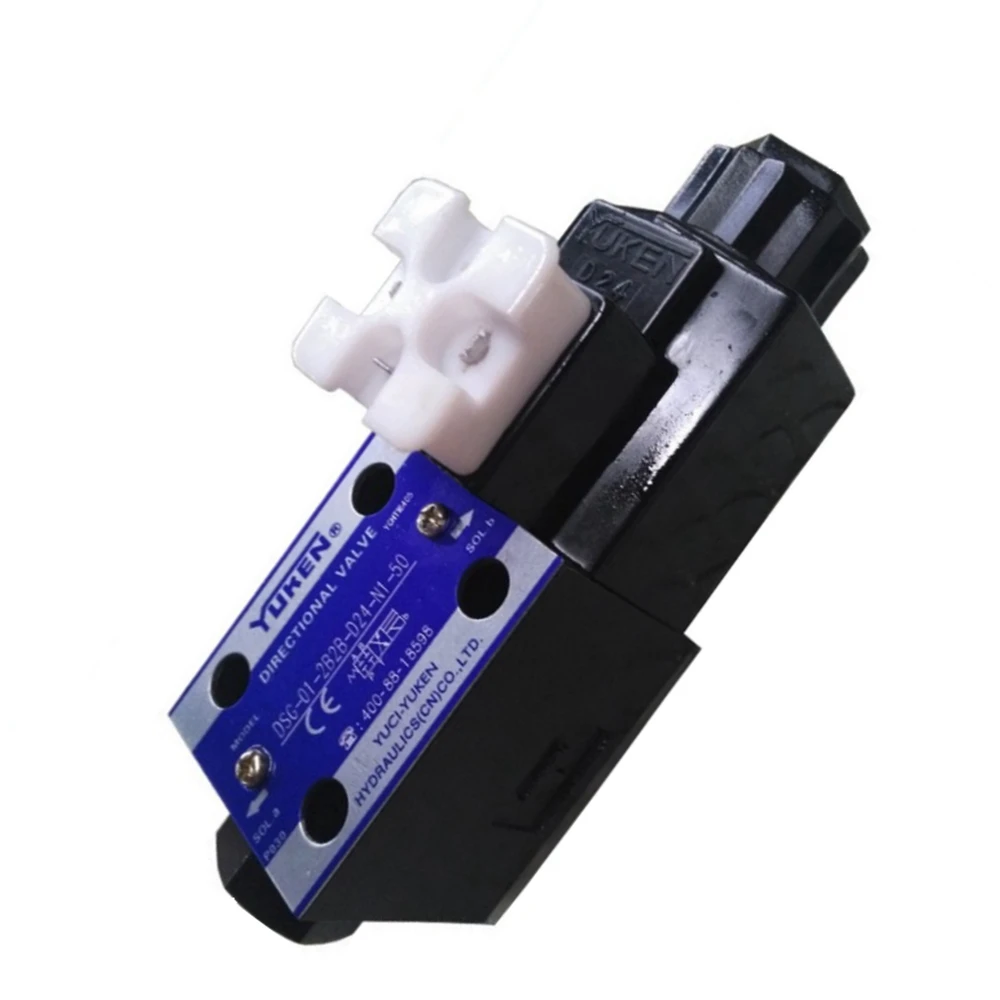 

YUCI YUKEN Electro-hydraulic Directional Control Valve DSG-01-2B2-D24-N1-50 with Low Noise High Pressure Solenoid Valve