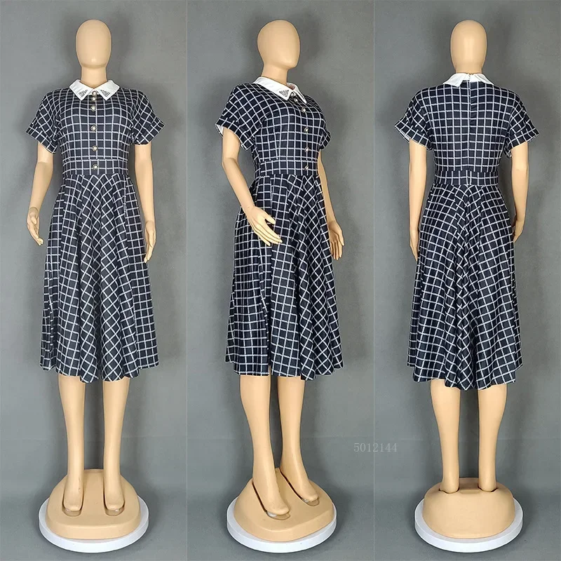 Elegante abito longuette africano Dashiki per donna tradizionale autunno inverno moda fata sogni stile donna 2025