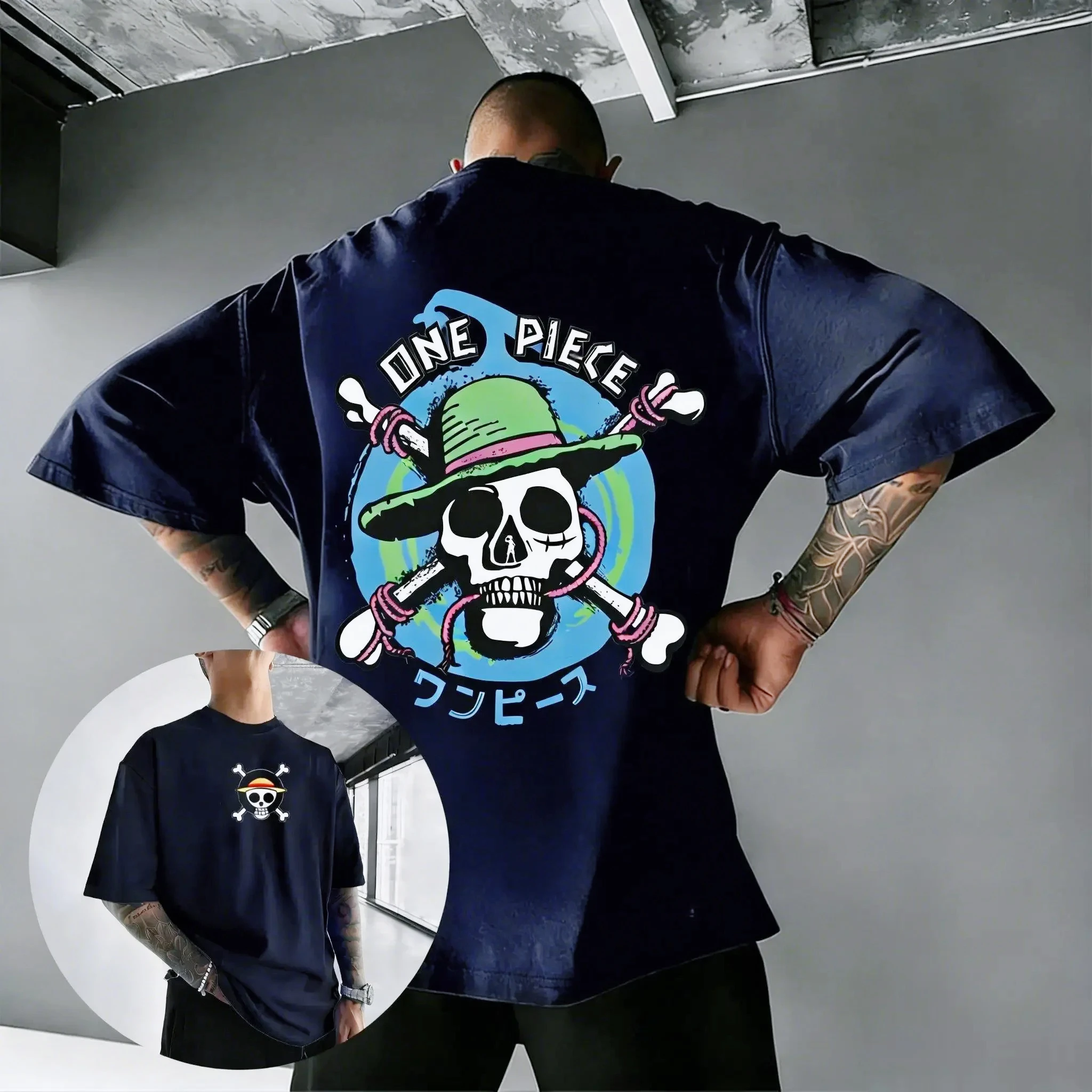 للجنسين قطعة واحدة أنيمي تي شيرت الرجال النساء اليابانية القطن قصير الأكمام الجرافيك المحملة الصيف الشارع الشهير رداء علوي غير رسمي Y2k الملابس 2026