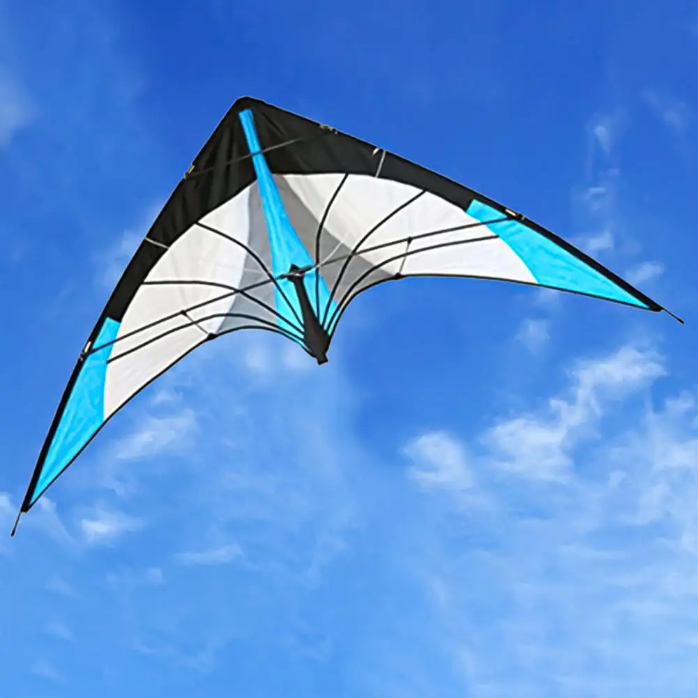 Universal Stunt Kite Toy Light Weight Kite Toy Colorful Triangle Kites Flying Toy  Hand Held