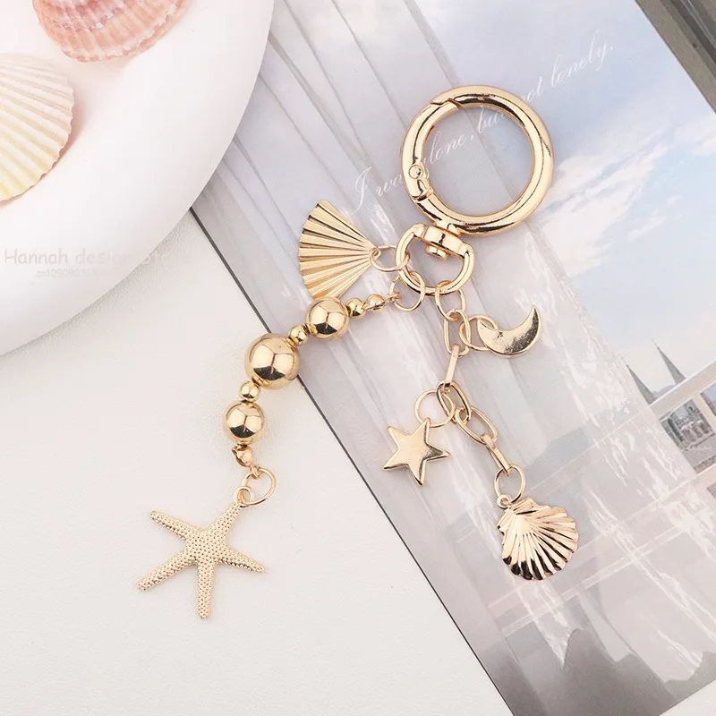 

Красивый сплав, ремешок для телефона в форме сердца, морская звезда, брелок для ключей, подвески для женщин и девочек, декор сумочки, сделай сам, ювелирные изделия ручной работы, подарки