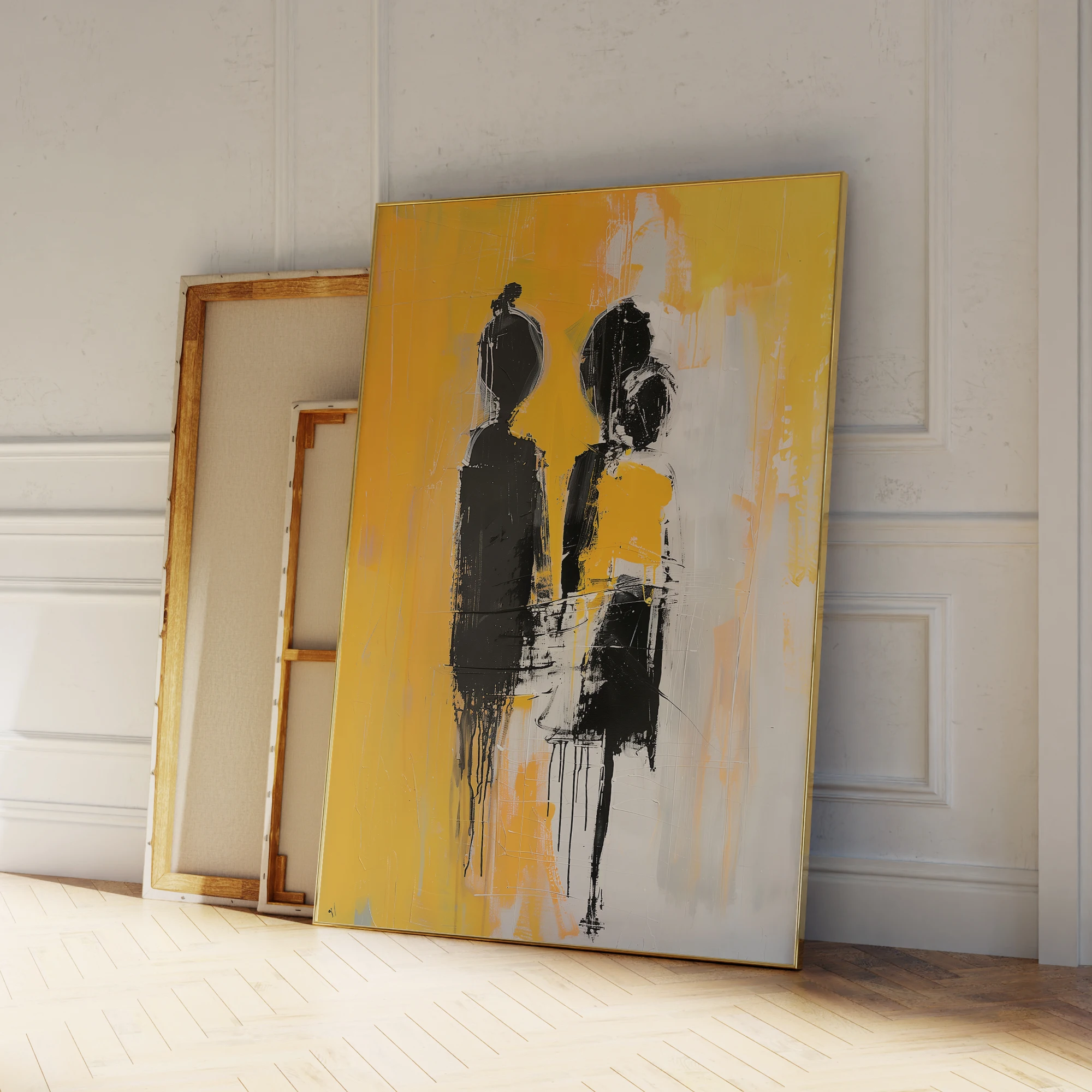 

Modern Abstraction Vibrant Hummingbird Blossom Art Print Canvas Painting Poster Living Room Bedroom Picture Wall Art Home Decor