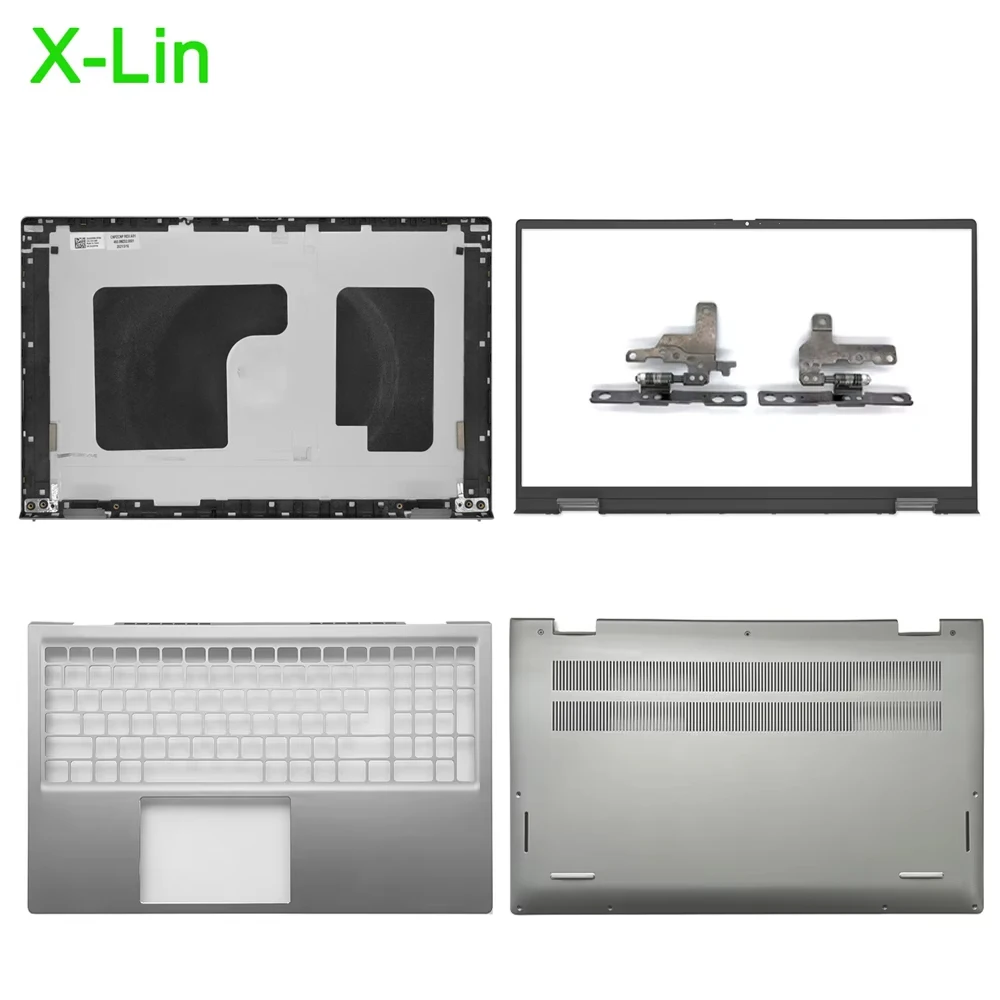 

Для Inspiron 15 Pro 5510 5515, задняя крышка экрана, рамка, передняя панель, шарнир, подставка для рук, нижняя часть корпуса CHFVW 03KRDJ