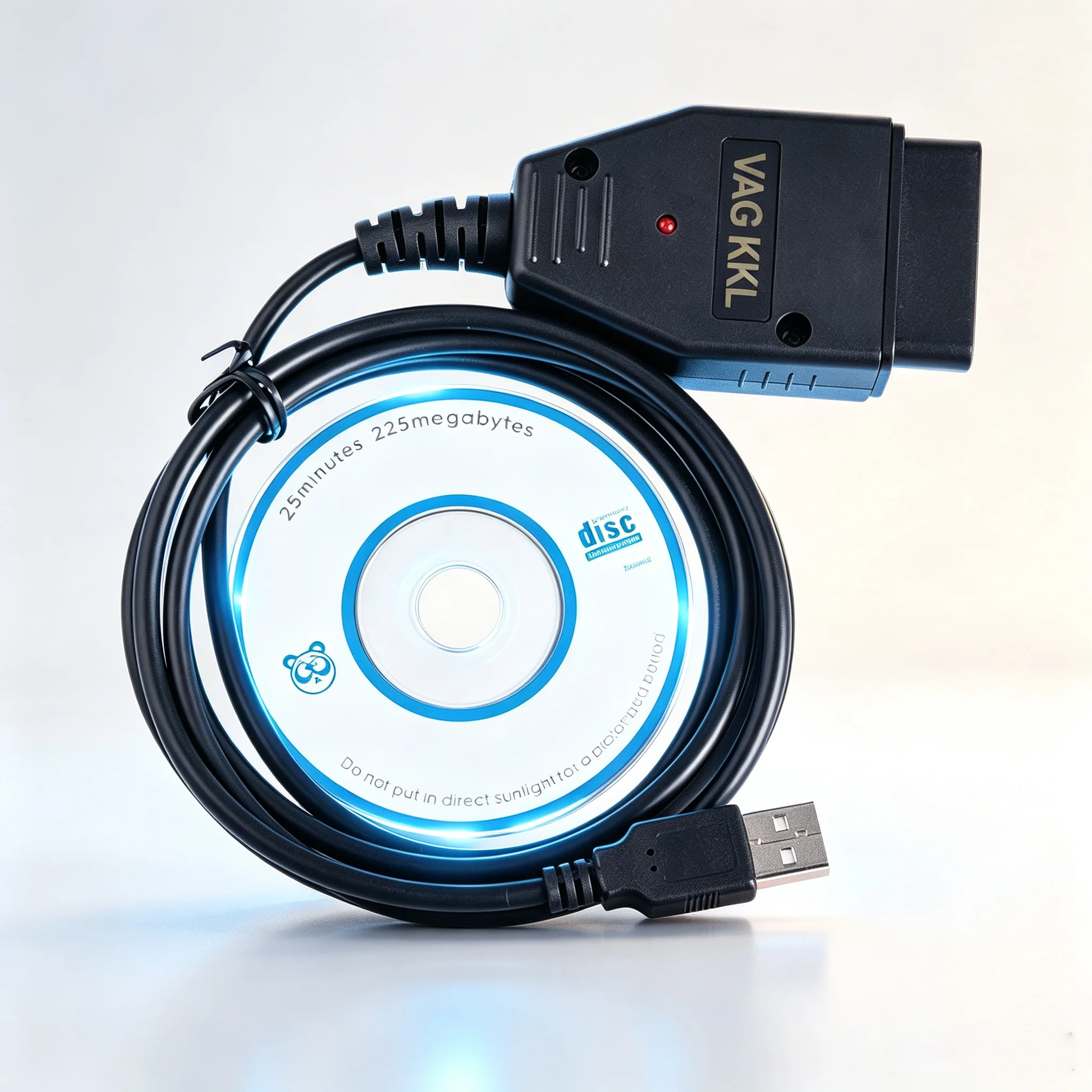 OBD2 Cable VAG KKL 232RL USB Interface Car Engine Diagnostic Cable for Audi/VW Car Accessories Auto Tool OBD VAG-COM Connecter