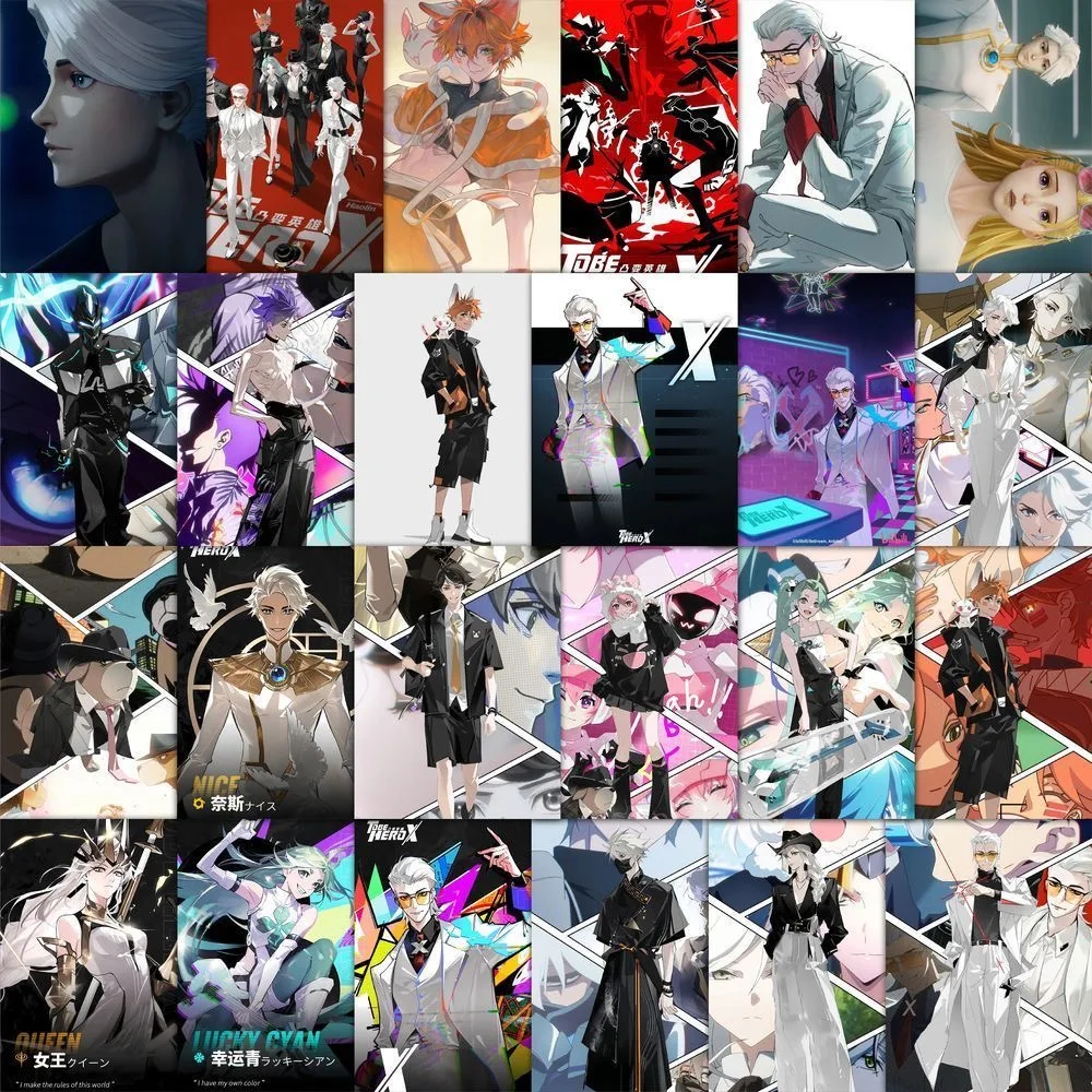 

60Pcs Anime To Be Hero X Stickers X loli Lucky Cyan DIY Stickers Motorcycle Suitcase Decor Phone Laptop Decals