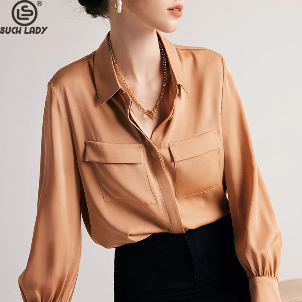 

Женская рубашка из 90% шелка и 10% спандекса