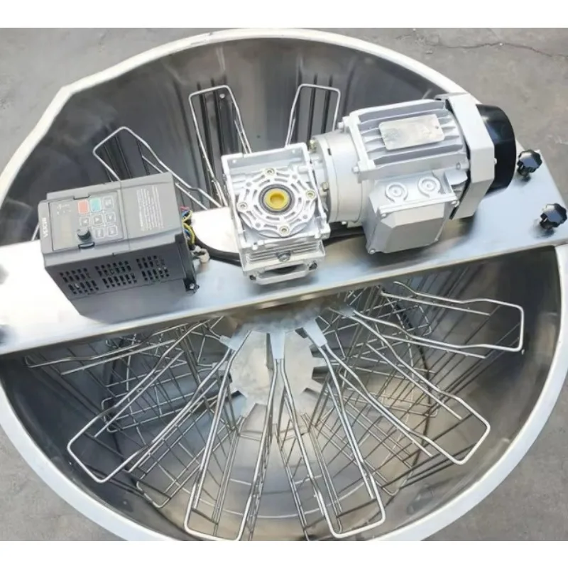 Автоматическая реверсивная радиальная машина для обработки пчелиного меда, 12 рамок, 220 В, экстрактор меда в новом состоянии с экстракционной спиннером