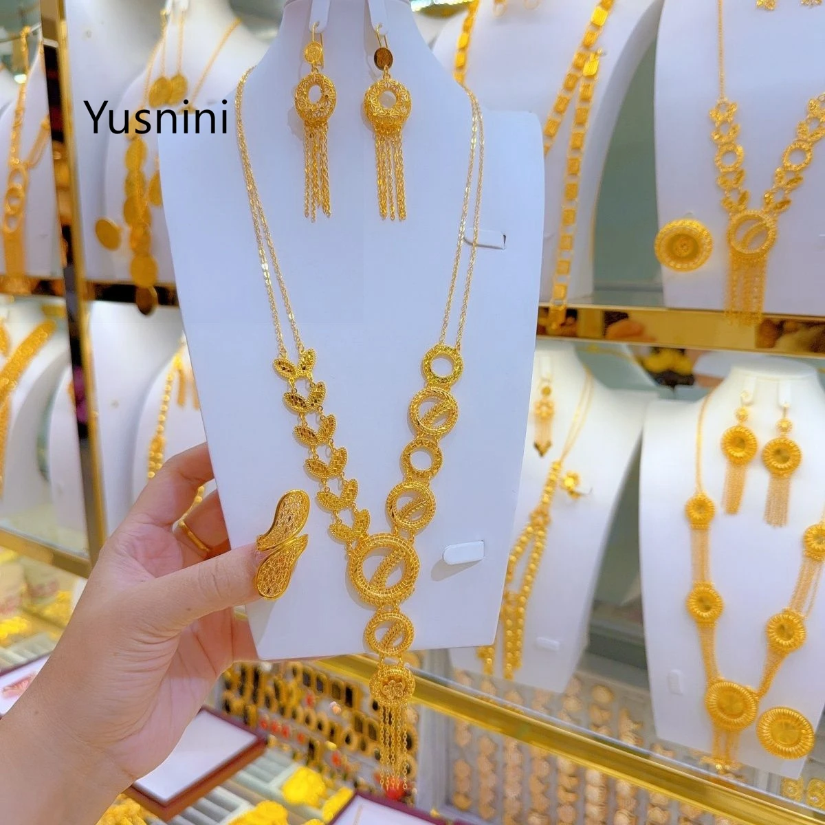 Nowy Francuski Dubajski Luksus – Women'S Fashion Rings Gold recenzja i cena