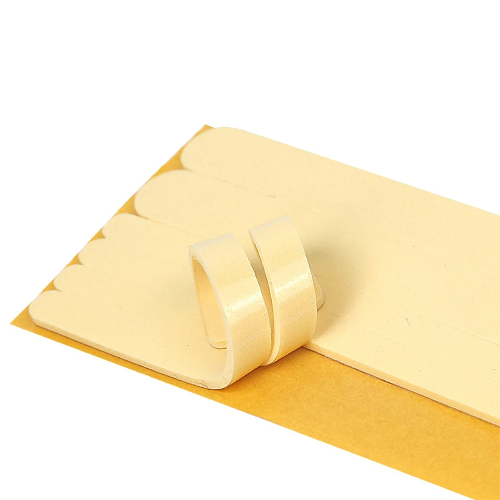 Autocollants multi-fonctionnels EVA doux Anti-usure, bande fine Anti-off, meulage de bord de chaussures, autocollants de talon auto-adhésifs, 6 pièces/feuille