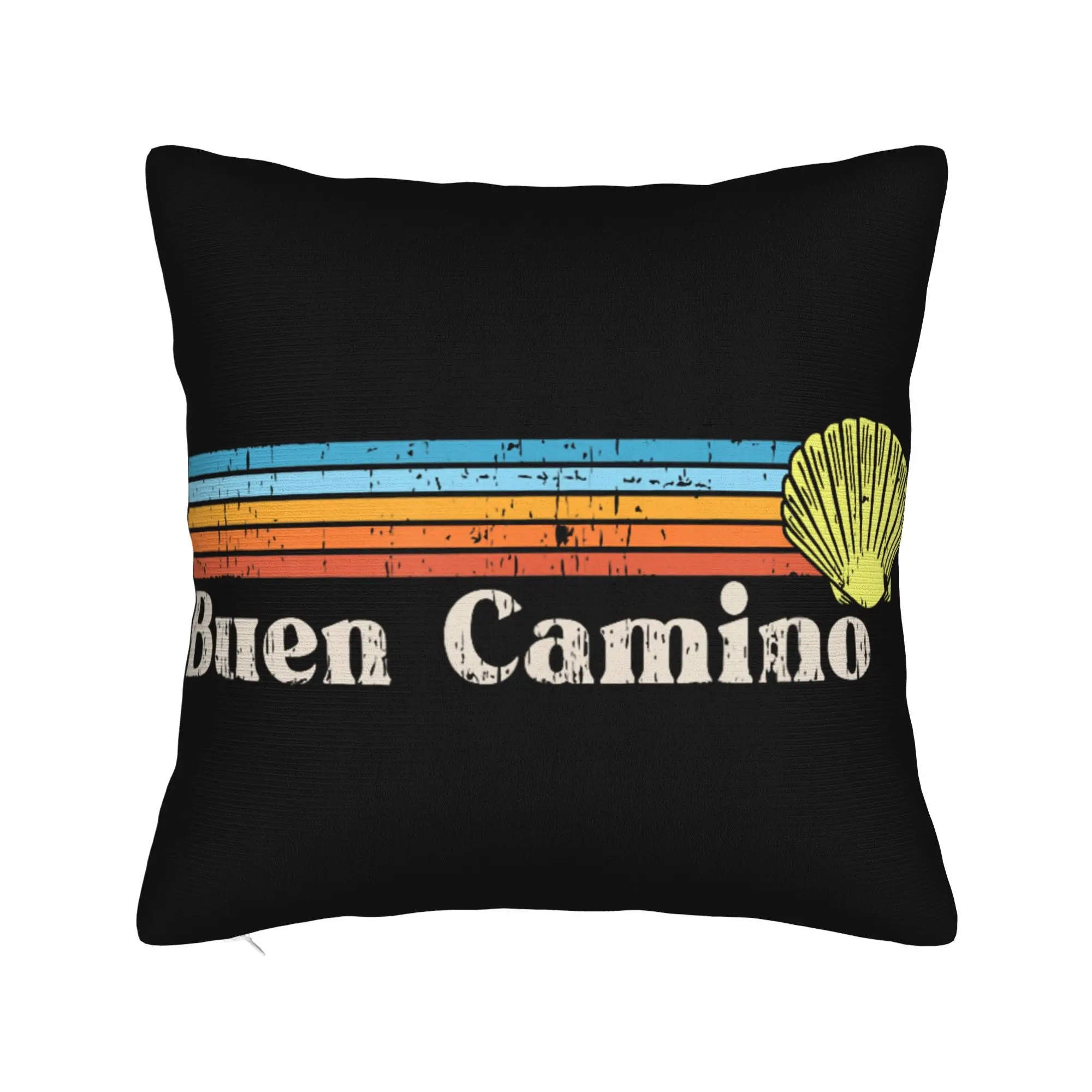 Decorative Pillow Cover Camino de Santiago 2026  Merch Chair  Throw Pillow Case Cover Square Multi-Size