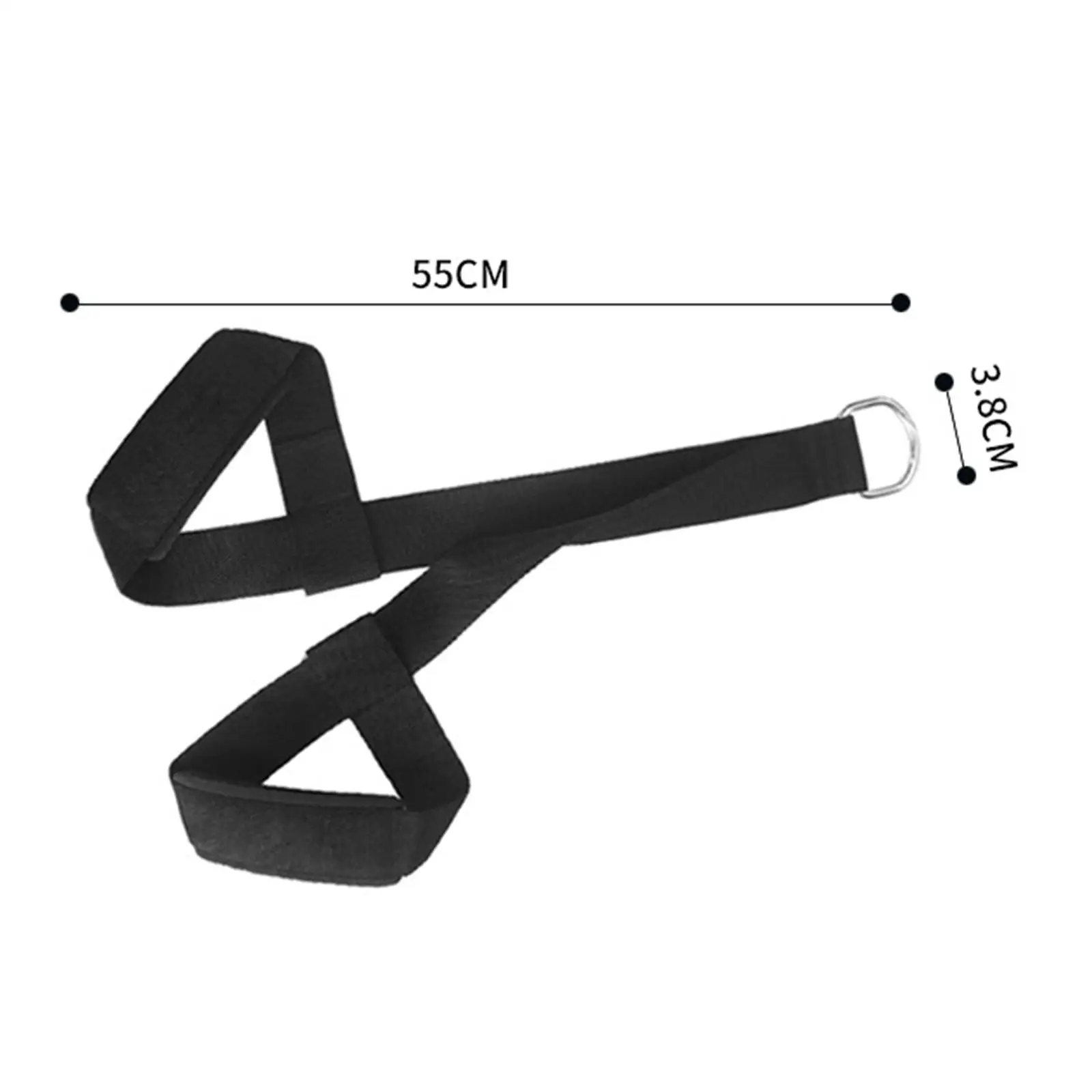 Tricep Bicep Strap Bar Cable Rope Gym Pulley Accessory Muscle Pulley for Arm and Abdominal Training