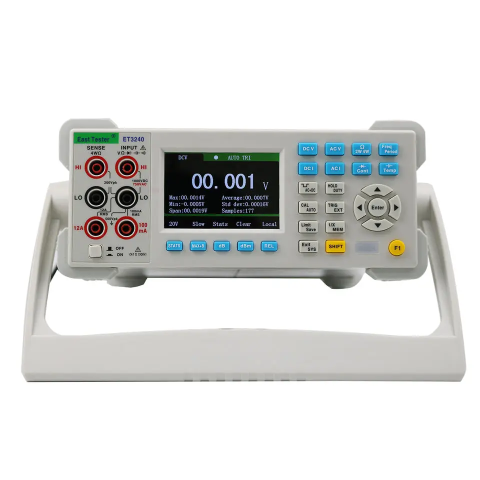 ET4401 Desktop LCR Meter Inductance Capacitance Meter LCR Tester for Measuring 10KHz 10 Fixed Frequencies