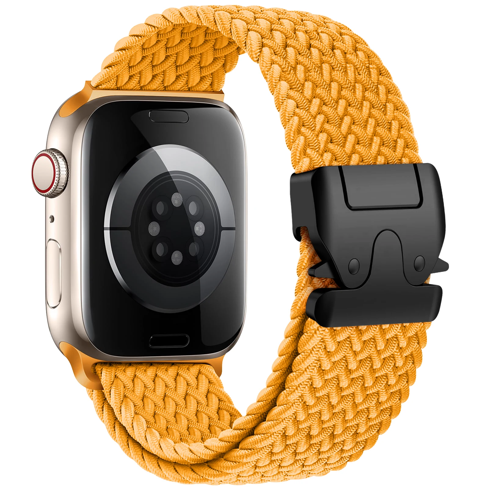 Fallschirmarmband für Apple Watch Ultra 4 3, 49 mm, 46 mm, 42 mm, 45 mm, 44 mm, geflochtenes Armband, iWatch Series 12, 11, 10, 9, 8, SE, 7.