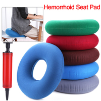 35cm Hip Support Medical Hemorrhoid Seat Pad Tailbone Pain Relief Donut Cushion Pillow Anti Bedsore Donut Chair Pad with Pump