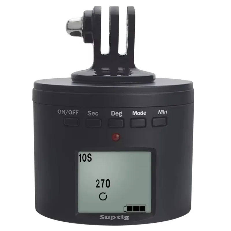 

Motorized Pan Head RSX-350 360 Degree Electric Adjustable Panoramic Time Lapse Stabilizer Adapter Turntable
