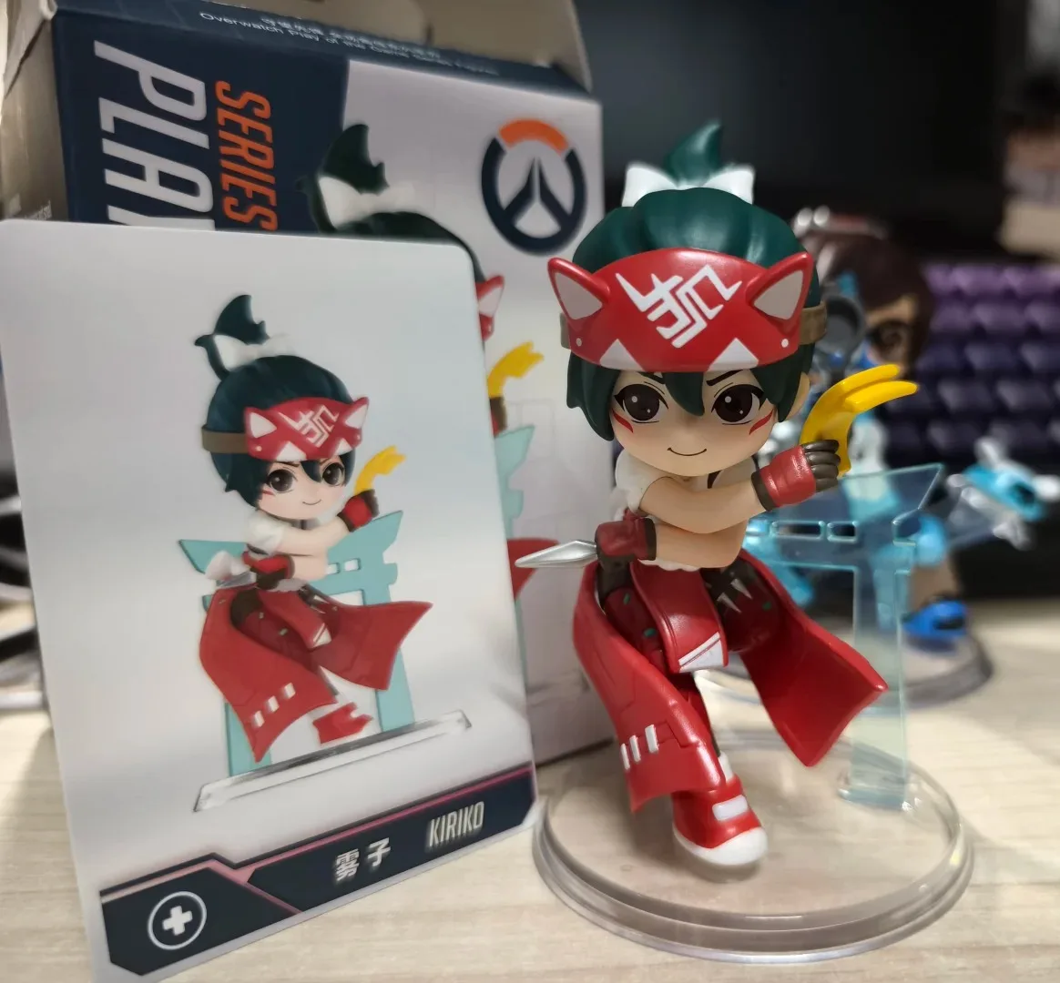 

POPMART Горячий продукт Overwatch, милая и интересная игрушка, модные модные слепые коробки, коллекция-сюрприз, подарки на день рождения на складе