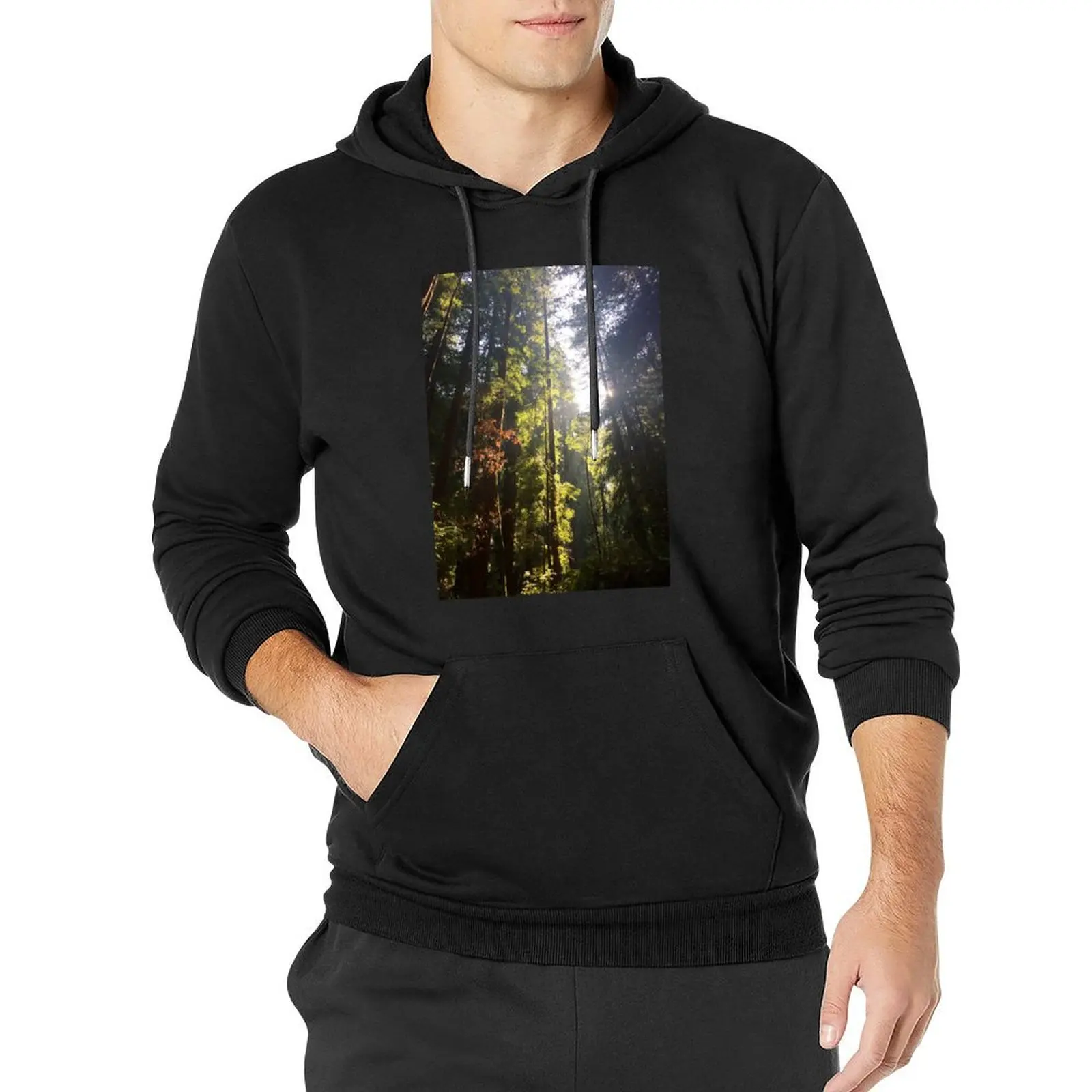 

Down in the forest Pullover Hoodie autumn jacket men anime clothing korean autumn clothes streetwear men tracksuits