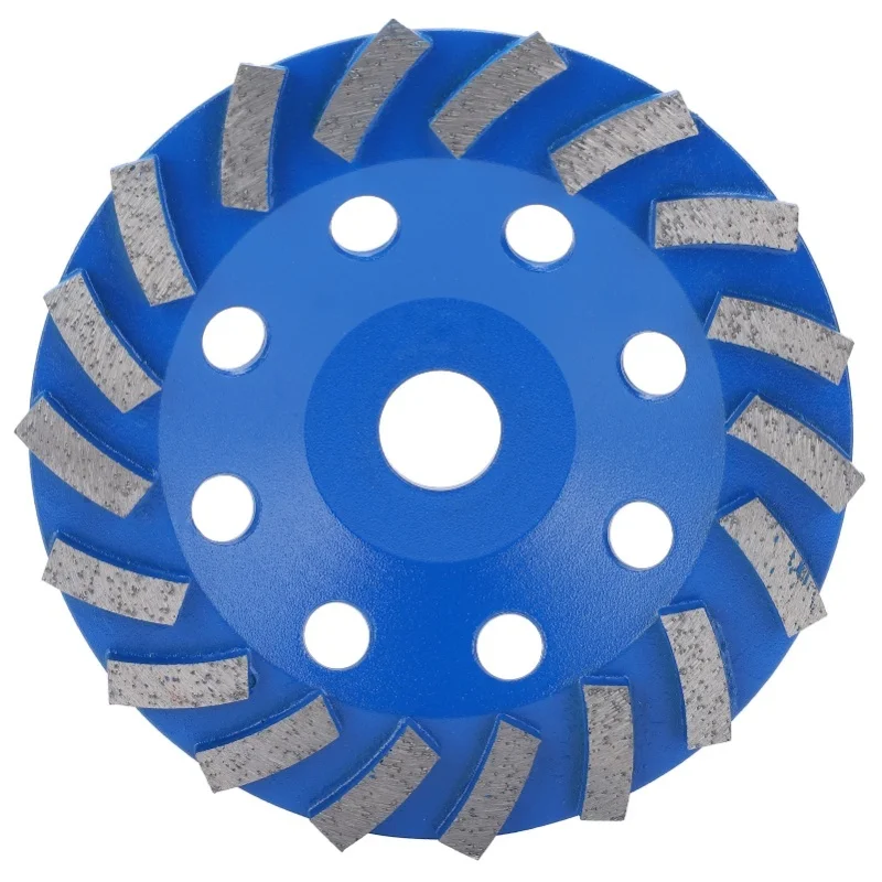 

Diamond Grinding Wheel Cup 18 Teeth Blue 150mm For Sanding Concrete Stone Cement
