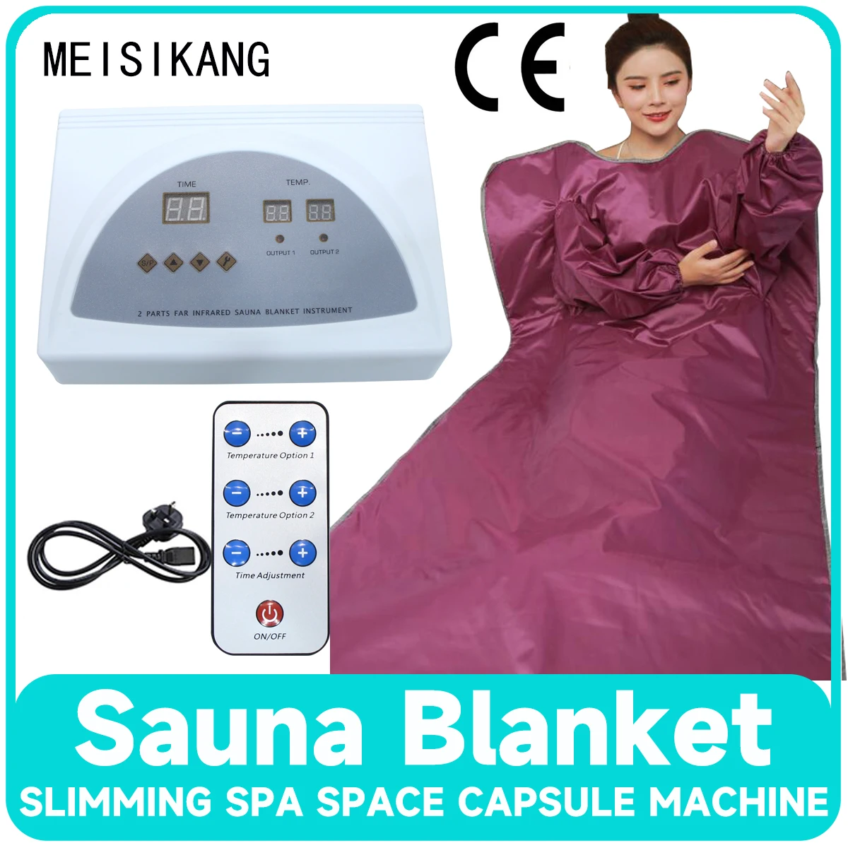 MEISIKANG Sauna Blanket Weight Loss Slimming Beauty Machine