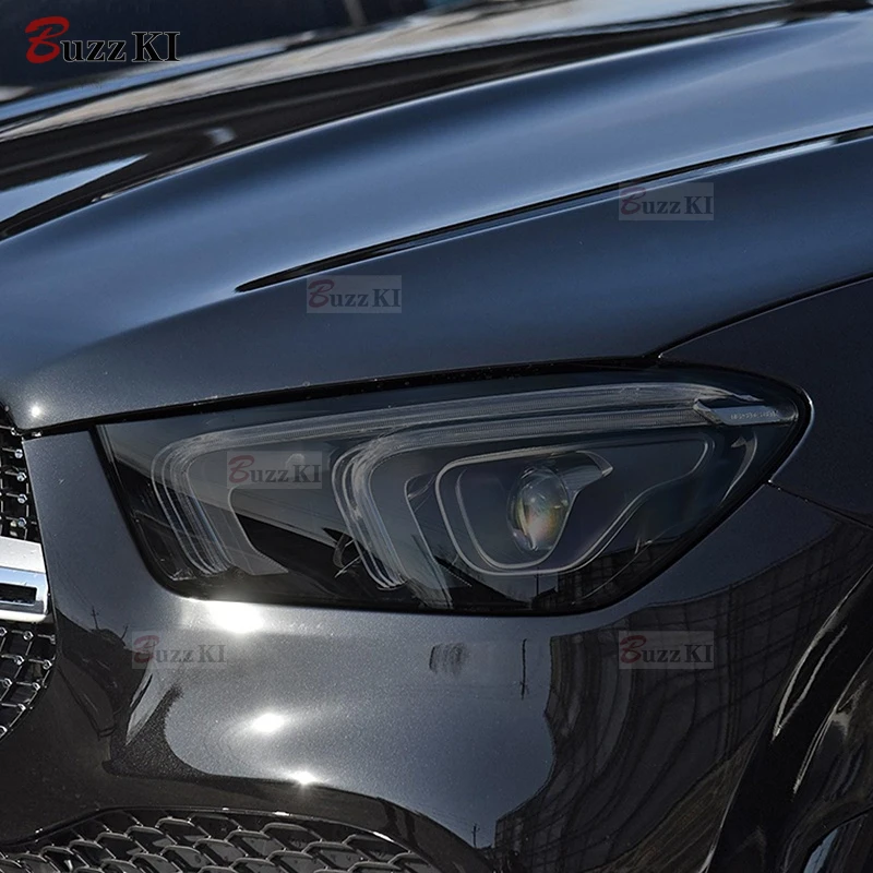 Car Headlight Protective Film Taillight Transparent Black TPU Sticker For Mercedes Benz GLE Class SUV W167 2020 AMG Accessories