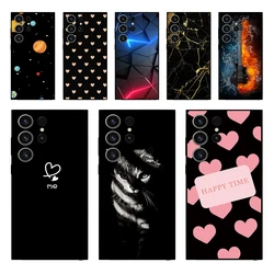 Voor Samsung Galaxy S24 Ultra Case Zwart Siliconen Zachte Telefoon Case Voor Samsung S24 Ultra Cover Case S24 Ultra S24 Ultra Funda
