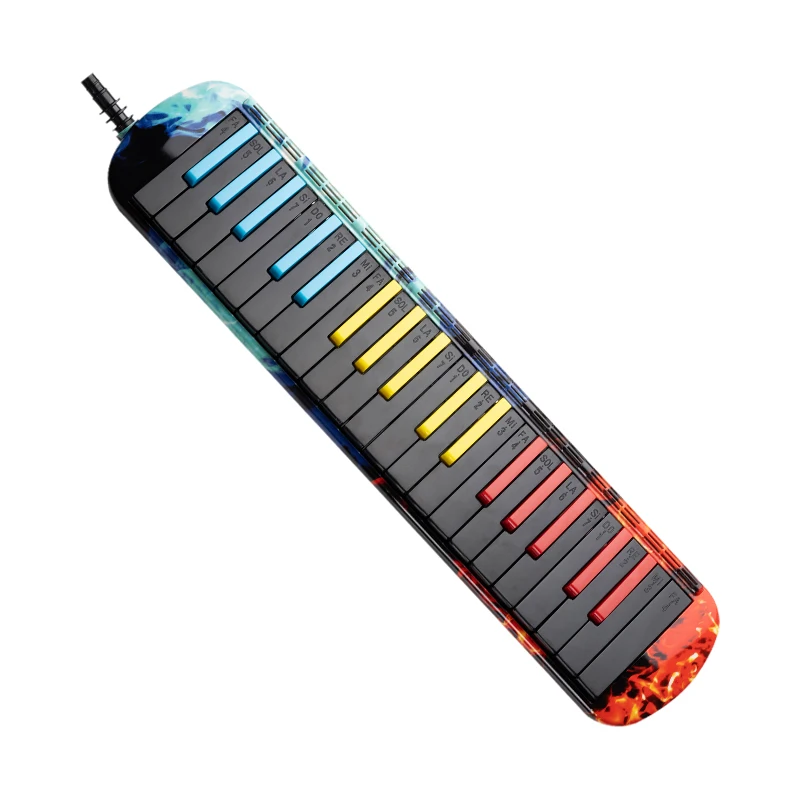 

32/37-key piano three-color starry sky melodica children's musical instrument toys and gifts