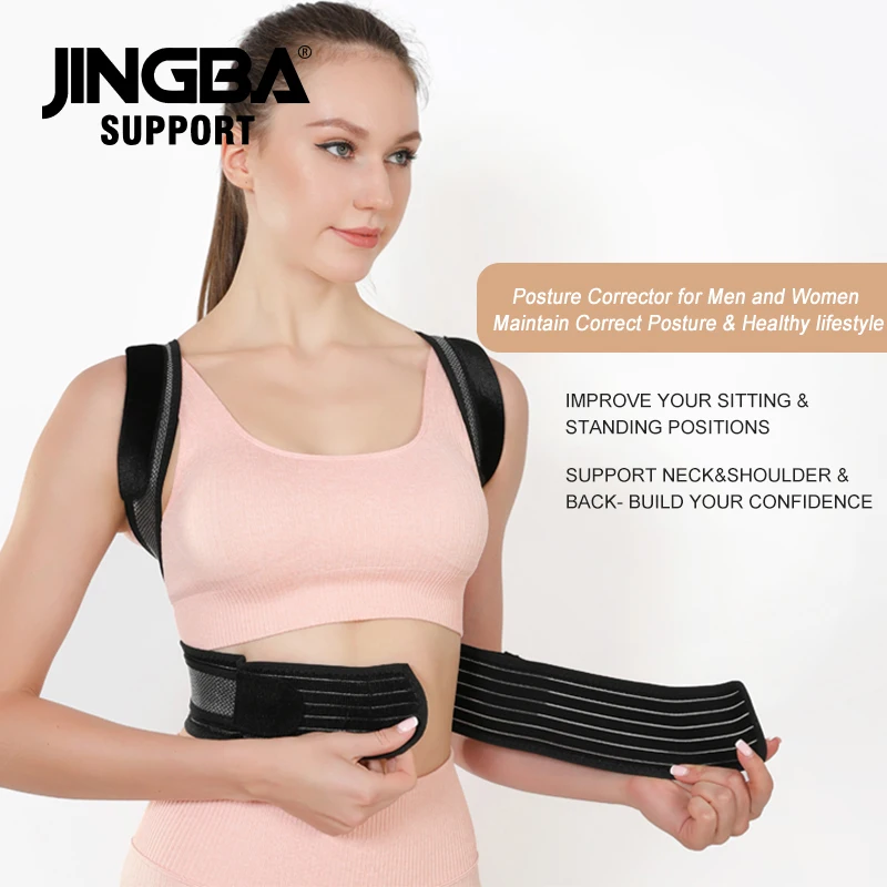 Back Brace Posture Corrector for Men and Women, Full Back Support for Upper Lower Neck Shoulder Spine Pain - Scoliosis