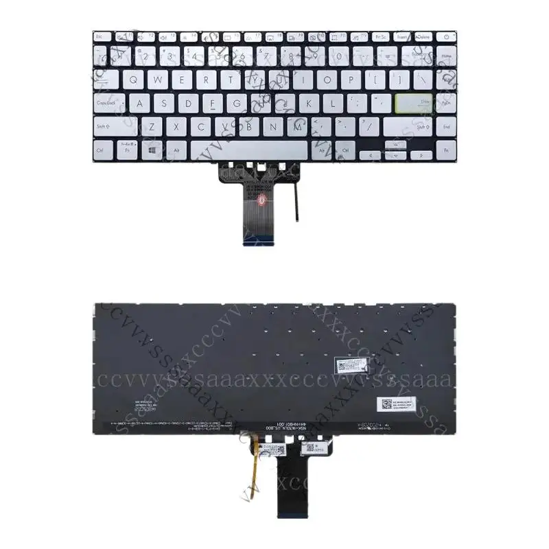 

Клавиатура ноутбука и США с подсветкой для ASUS redolbook 14S S433 X421 S4600 V4050F E410M M4600I k14F ADOL14EA ADOL14EA113 ADOL14E #