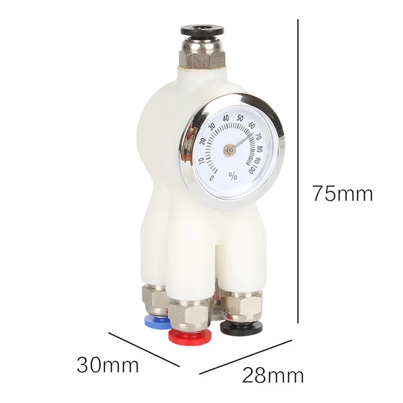 

Четырехходовой расходный модуль порта подачи Четырехходовой разъем «четыре в одном» для Bambu P1P P1S X1C Аксессуары для 3D-принтеров