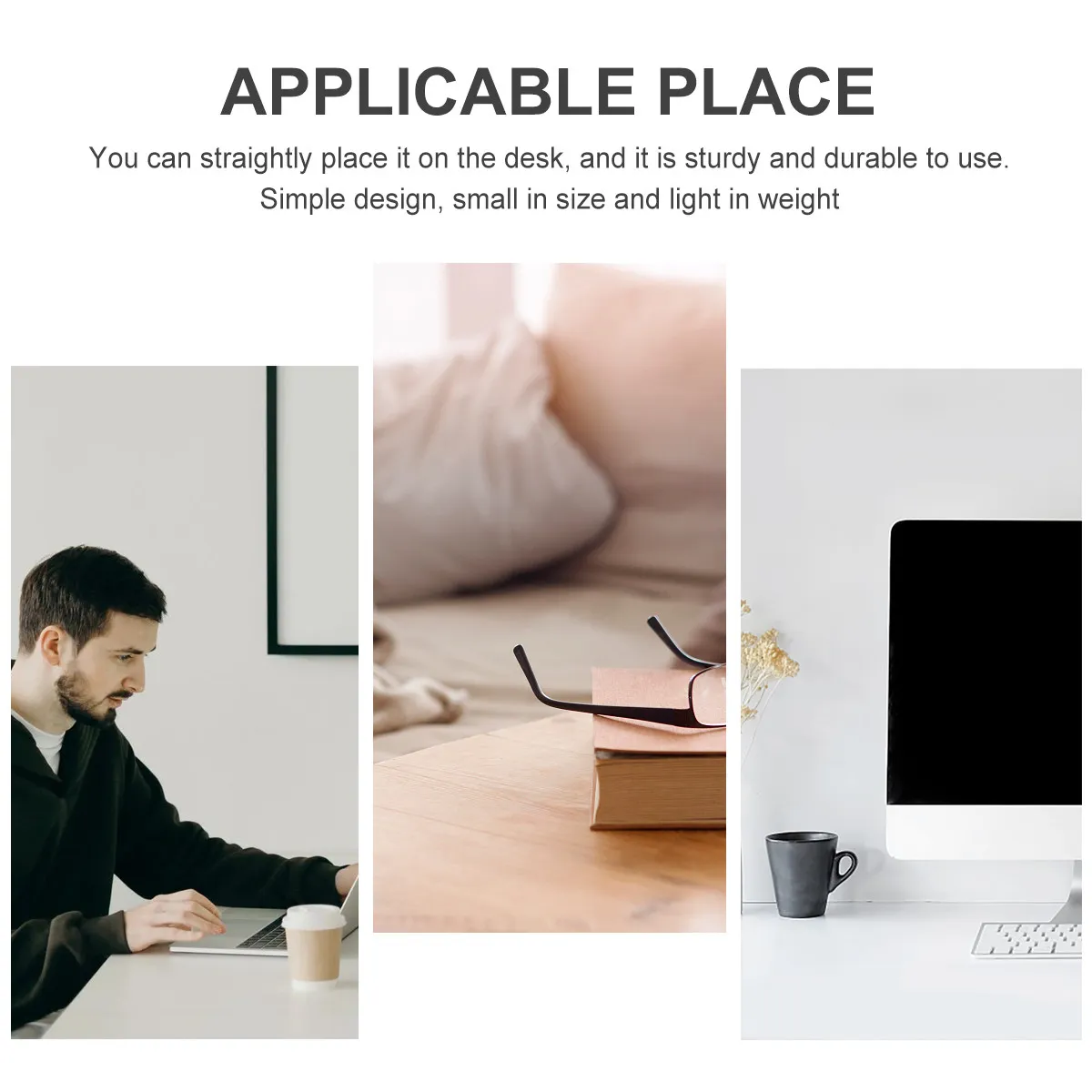 Sturdy Acrylic Headphone Stand for Large Small Headsets Prevents Scratches Bends Damage Easy Office School Cafe