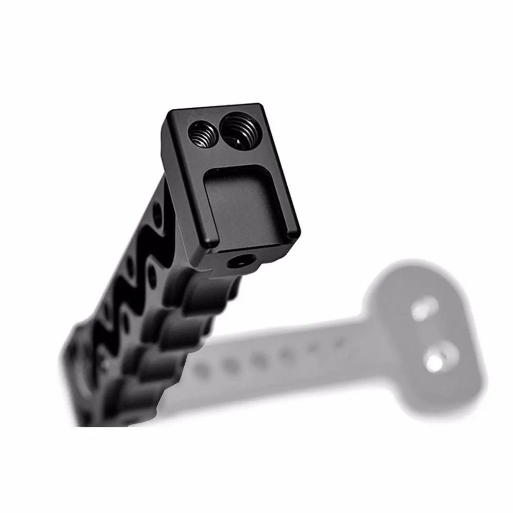 Handheld Gimbal Verlängerung Griff Grip Extender 3/8 1/4 Loch Halterung Lenker Käse Stange für Zhiyun Weebill Labor Kamera Stabilisator – Detail 25