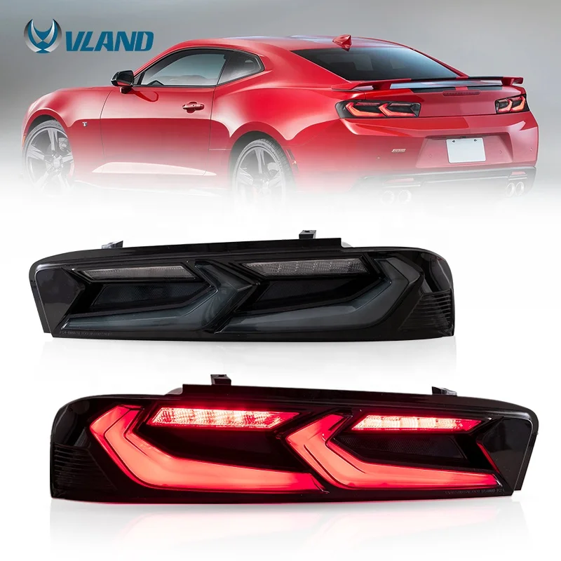 

VLAND LED Tail Lights 2016 2017 2018 6th Gen With Car Sequential Taillights Rear Lamp For Chevrolet Camaro Car Lamps