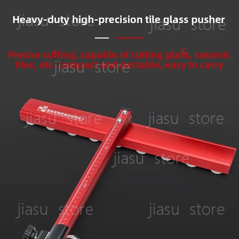 

New Upgraded T-Shaped Glass Push Cutter Reinforced Design Professional Tool for Glass & Tile Slicing