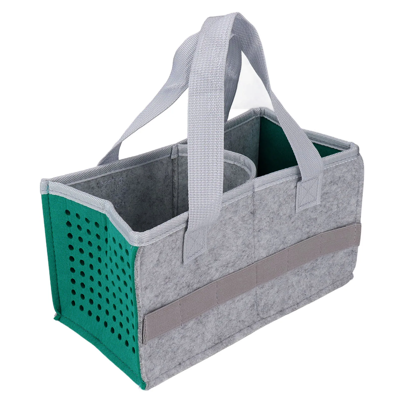 Étui De Transport Pour Toniebox – Feutre, Multi-poches, Bandoulière, Fenêtre Transparente – Rouge/gris/bleu/vert/violet – 25,4 Cm