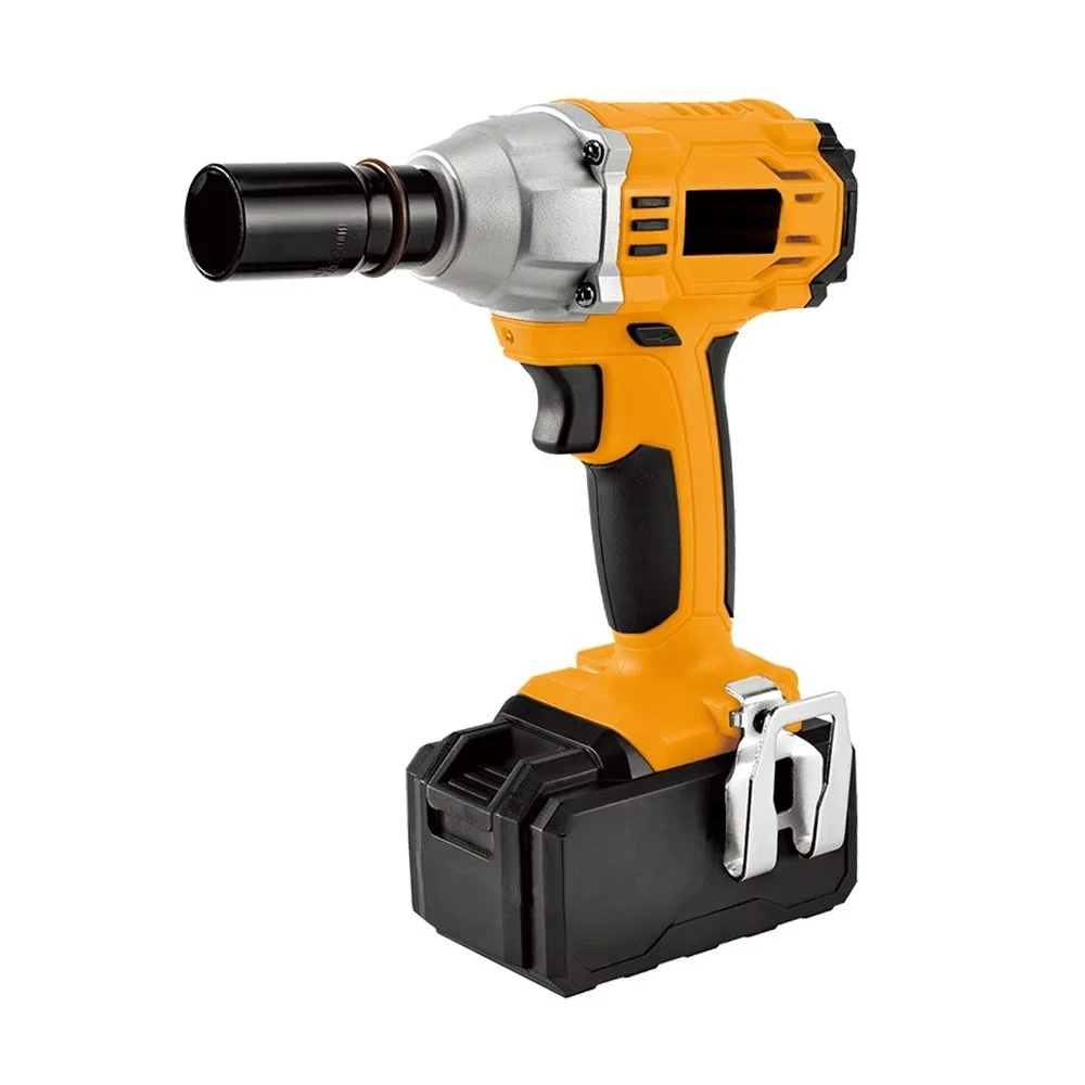 18V 1/2 Cordless Impact Wrench with 3000Ah 4000Ah 6000Ah Lithium Battery
