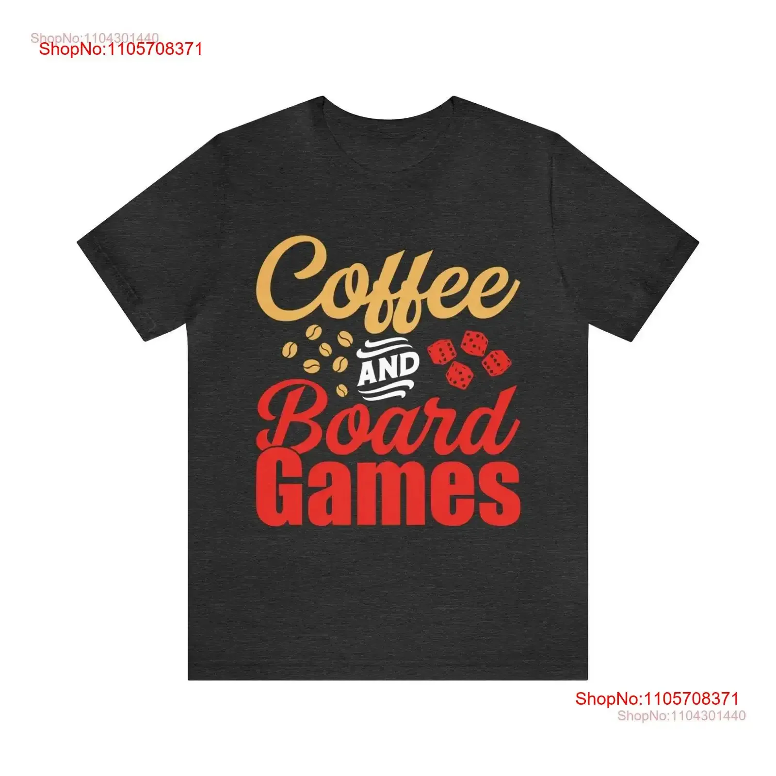 Coffee Board Games Hobby Jersey T Shirt vintage Washed Versatile Soft designer clothes streetwear Stylish Casual homme Unisex