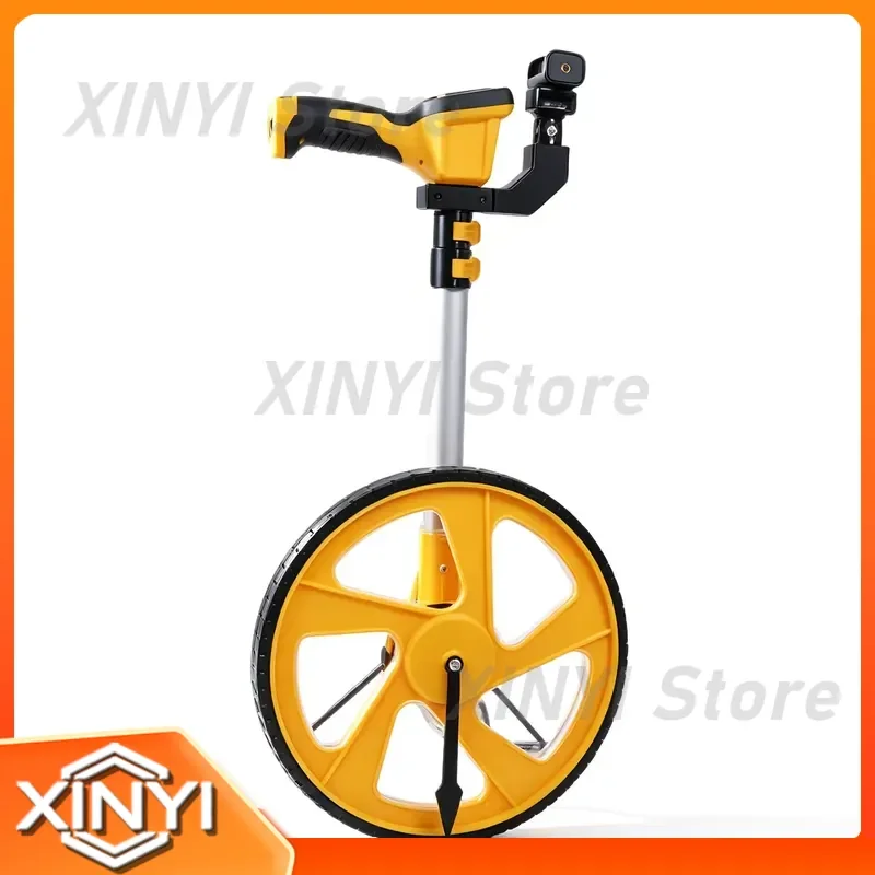 Professional digital measuring wheel multi-function tool for area and length calculation in outdoor measurement work