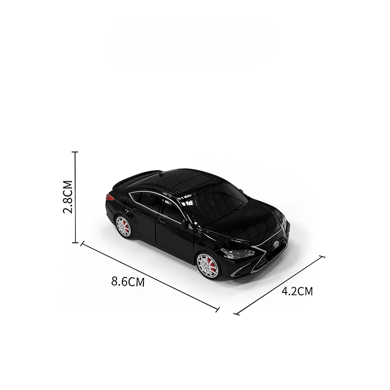 Car Shape Model Car Key Fob Case Cover Bag Protector Suitable For LEXUS ES Z10 UX AA1 AH1 LS F5 Plastic Model Key Fob Cover Case
