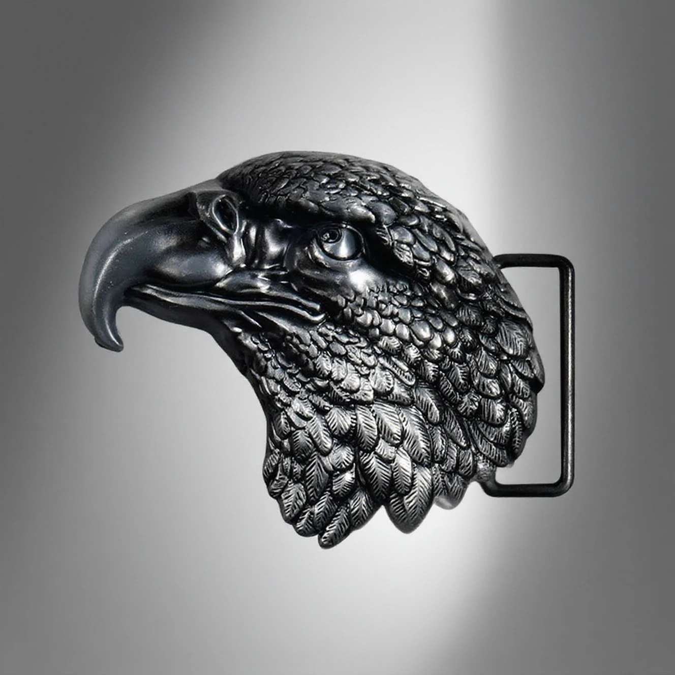 

Пряжка ремня с головой орла, 3D металлические животные, ковбойские джинсы в стиле вестерн, тотем охоты, уличное снаряжение, коллекционный сувенир, подарочная пряжка