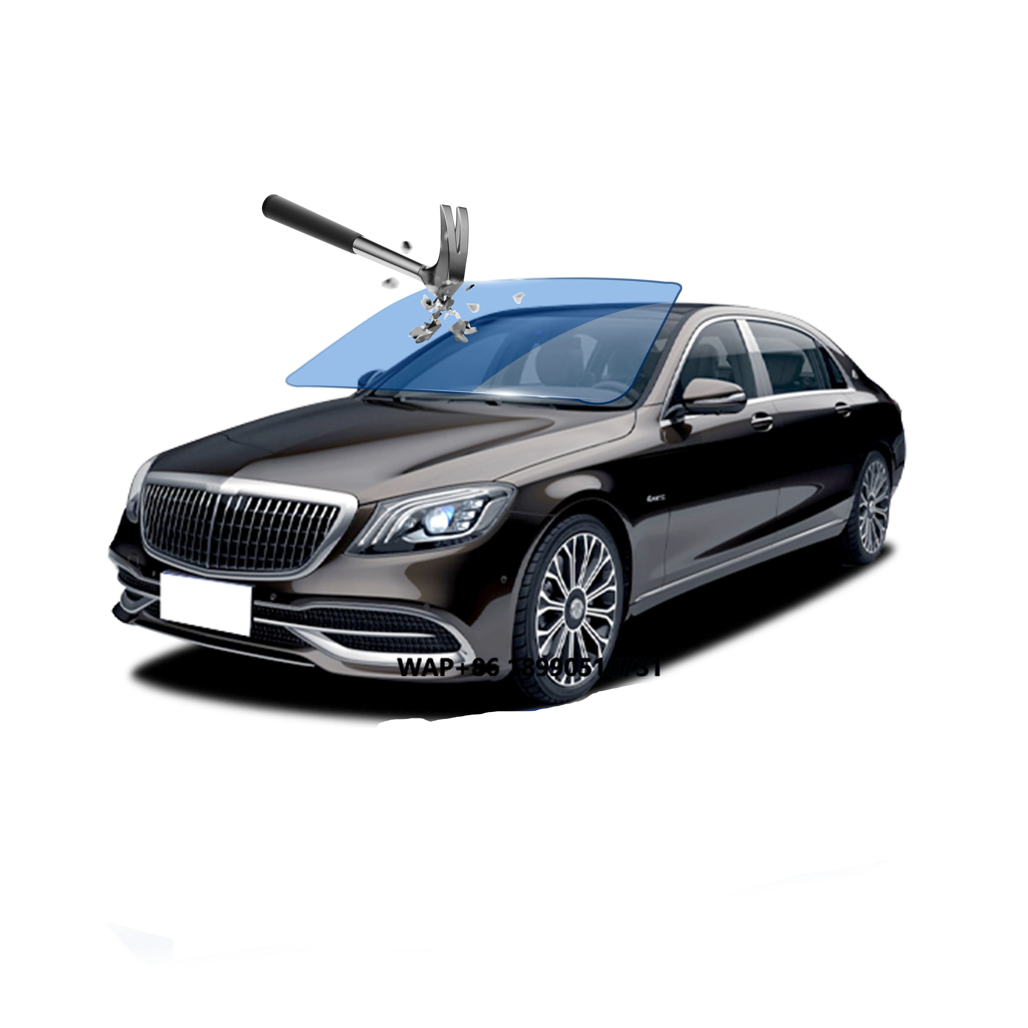 

Качество США, защитная пленка из ТПУ для лобового стекла, глянцевая взрывозащищенная самовосстанавливающаяся пленка для лобового стекла и крышки кузова, броня для стекла автомобиля, ТПУ