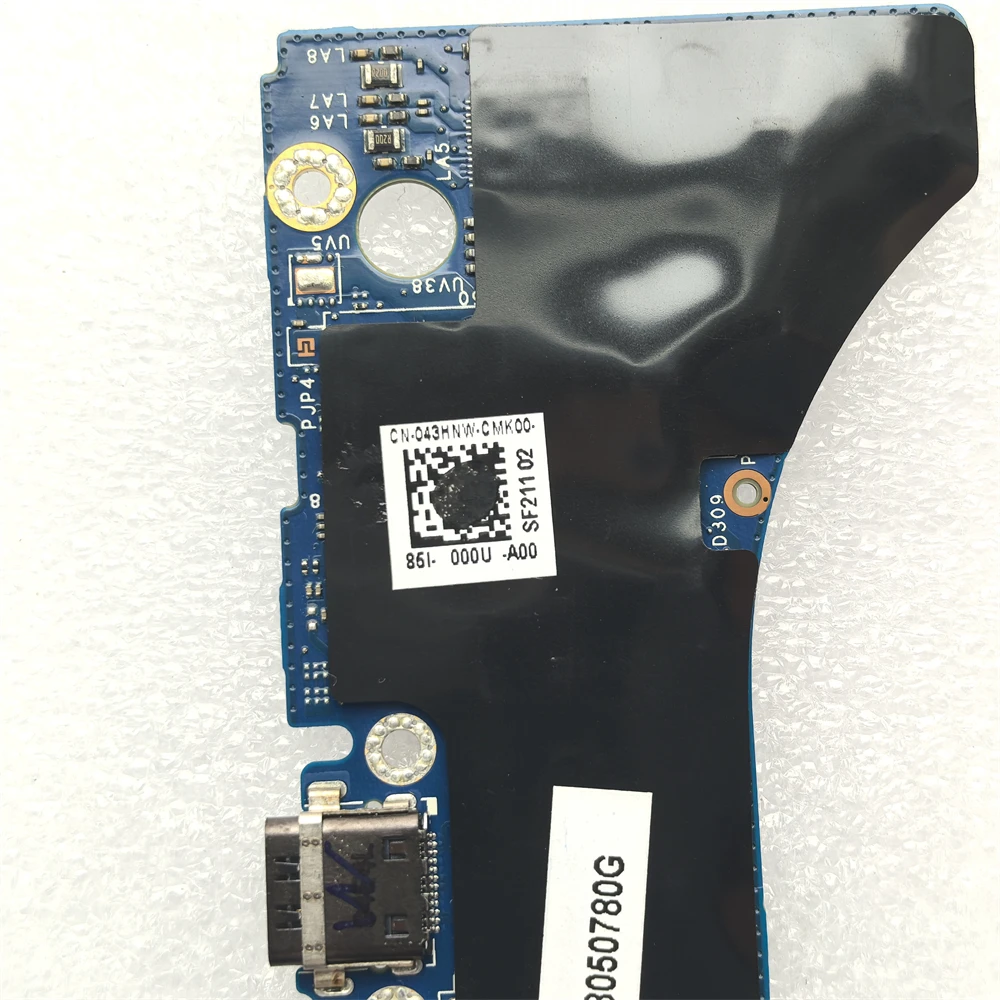 Y Store New Original For Dell XPS 15 9575 USB-C Type-c Power Button Board Audio Board DAZ10 LS-F211P CN-043HNW 043HNW 43HNW