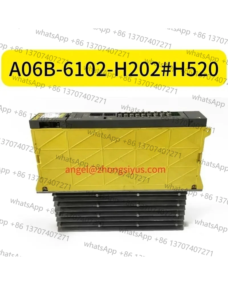 A06B-6102-H202 # Módulo amplificador de servo drive H520 para máquina CNC testado ok