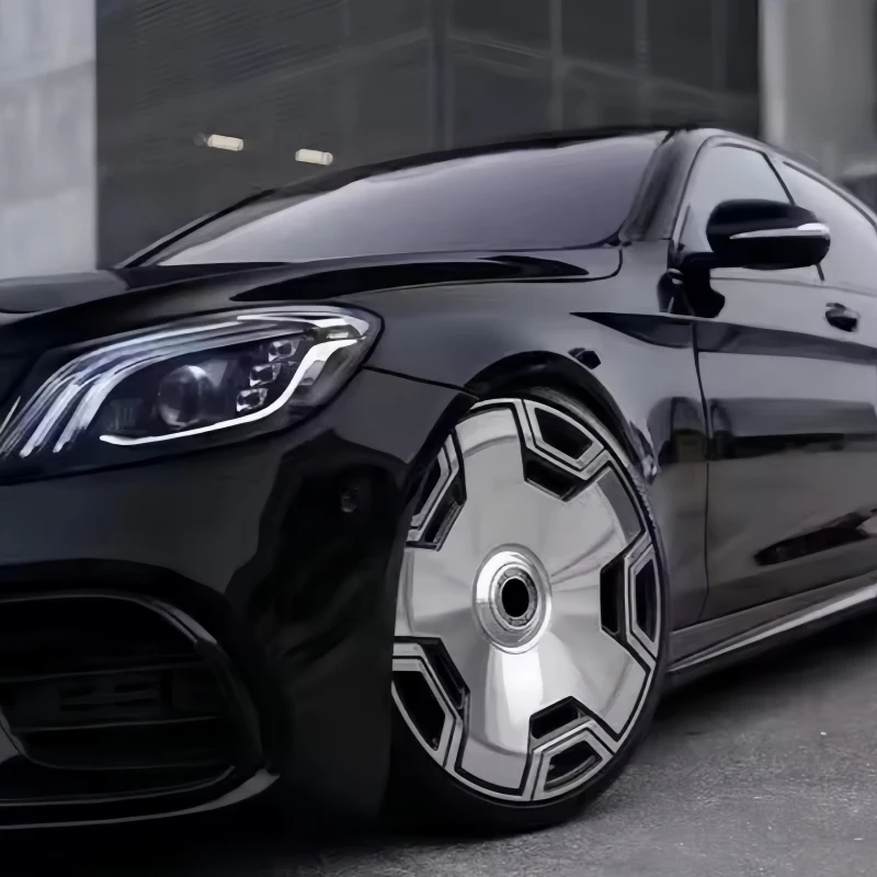 

Кованые диски из алюминиевого сплава 16-24 дюйма, моноблочные, серебристые, с дисковой ступицей